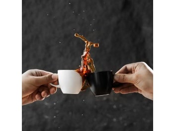 Listing 5 of 10 for MHW-3BOMBER Espresso Mug 80ml Ceramic Coffee Cup And Saucer Professional Home