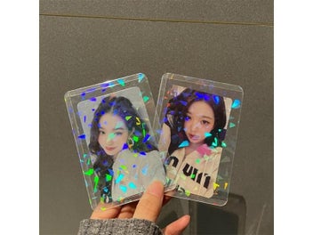 Listing 5 of 10 for 1PC Kpop Idol Photocard Sleeves 3in Photocard Holder Laser PVC Photo Card