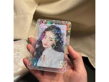 Listing 8 of 10 for 1PC Kpop Idol Photocard Sleeves 3in Photocard Holder Laser PVC Photo Card