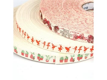 Listing 4 of 9 for 5Yards 15mm Christmas Ribbon Printed Cotton Sewing Fabric Wedding Decoration