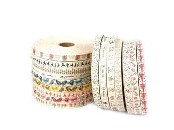 Listing 6 of 9 for 5Yards 15mm Christmas Ribbon Printed Cotton Sewing Fabric Wedding Decoration