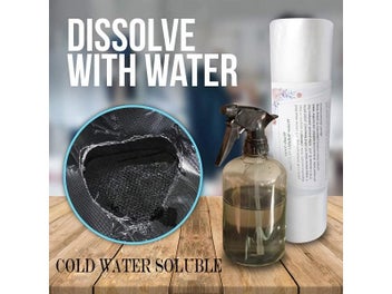 Listing 5 of 9 for 1pcs Water-soluble Embroidery Stabilizer Cold Water-soluble Film Water-soluble