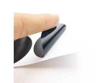 Listing 5 of 10 for 50-500Pcs Black Round Blank Stickers For Gift Package Envelope