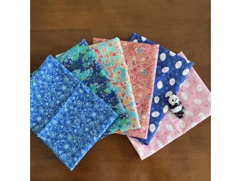 Listing 8 of 10 for Japanese Handkerchief Furoshiki Floral Print Bento Wrapping Cloth Gift