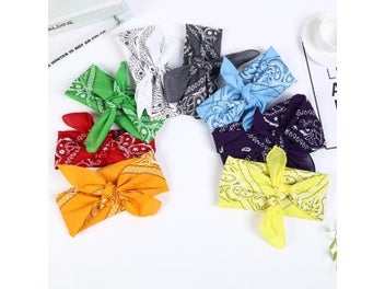 Listing 5 of 10 for NEW Hip Hop Cashew Flower Printed Bandana Man Women Fashion Outdoor Headbands