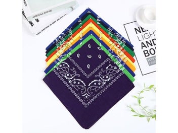 Listing 8 of 10 for NEW Hip Hop Cashew Flower Printed Bandana Man Women Fashion Outdoor Headbands