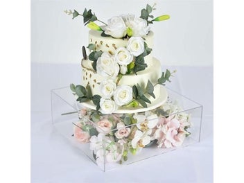 Listing 5 of 9 for Fillable Cake Stand Flower Organizer For Wedding Bridals Thanksgiving