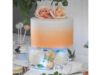 Listing 6 of 9 for Fillable Cake Stand Flower Organizer For Wedding Bridals Thanksgiving