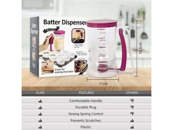 Listing 8 of 10 for Batter Separator Flour Paste Dispenser For Kitchen Baking