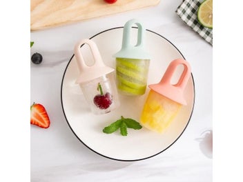 Listing 5 of 10 for 1/3pcs Ice Pops Mold Mini Food Grade Molds Popsicle Ice Cream Mold With Cover