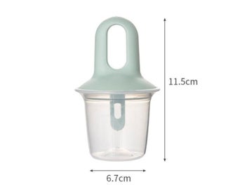 Listing 8 of 10 for 1/3pcs Ice Pops Mold Mini Food Grade Molds Popsicle Ice Cream Mold With Cover