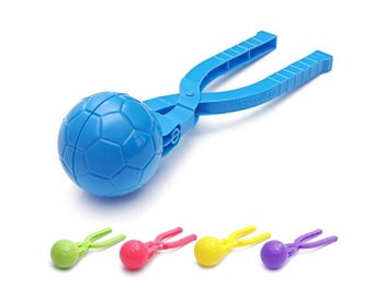 Listing 1 of 9 for Football DIY Snowball Tool With Handle Color Random Snowball Maker Clip