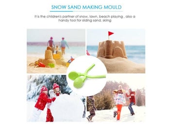 Listing 7 of 9 for Football DIY Snowball Tool With Handle Color Random Snowball Maker Clip
