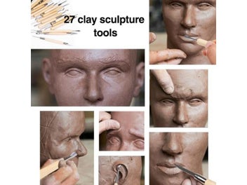 Listing 7 of 10 for Pottery Sculpture Tools