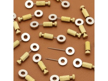 Listing 3 of 16 for YOMDID 5/10pcs Leather Suture Positioning Needle DIY Leather Tool