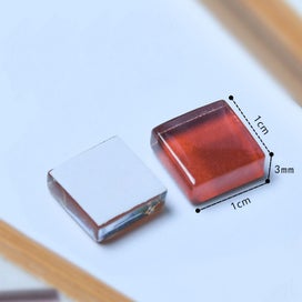 Listing 8 of 10 for 50pcs Mixed Color Square Crystal Mosaic Tiles DIY Hobbies Children Handmade Art