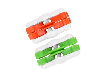 Listing 3 of 9 for 2 Sztuk/partia Mini Pompon Pom-pom Maker Dla Fluff Ball Weaver Igly Craft DIY