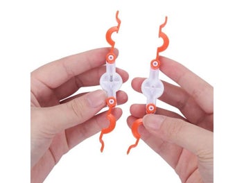 Listing 4 of 9 for 2 Sztuk/partia Mini Pompon Pom-pom Maker Dla Fluff Ball Weaver Igly Craft DIY