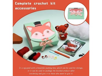 Listing 6 of 10 for LMDZ Crochet Kit For Beginners Crochet Starter Kit Owl Crocheting Animals Kit