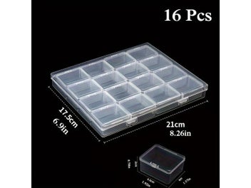 Listing 3 of 9 for 8/16 Grid Large Capacity Diamond Painting DIY Bead Jewelry Box