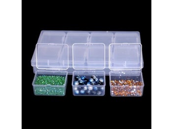 Listing 4 of 9 for 8/16 Grid Large Capacity Diamond Painting DIY Bead Jewelry Box