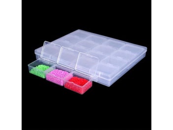 Listing 6 of 9 for 8/16 Grid Large Capacity Diamond Painting DIY Bead Jewelry Box