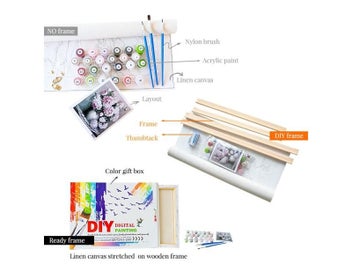 Listing 8 of 10 for Paint By Numbers Kit