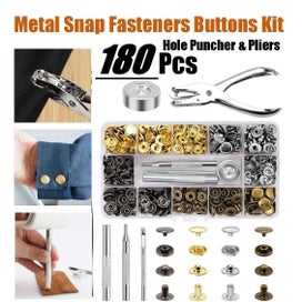 Listing 3 of 20 for Leather Craft Tools Snap Fasteners Buttons Hole Punch *Local STOCK NOW*