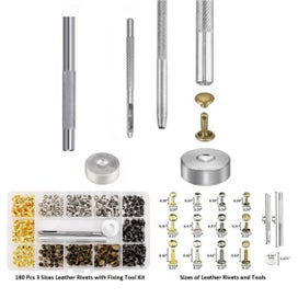 Listing 5 of 20 for Leather Craft Tools Snap Fasteners Buttons Hole Punch *Local STOCK NOW*