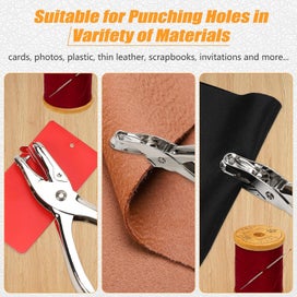 Listing 7 of 20 for Leather Craft Tools Snap Fasteners Buttons Hole Punch *Local STOCK NOW*