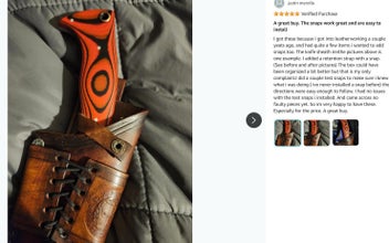 Listing 14 of 20 for Leather Craft Tools Snap Fasteners Buttons Hole Punch *Local STOCK NOW*