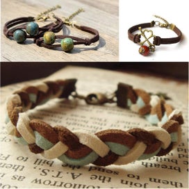 Listing 7 of 16 for Craft DIY Leather Cord Necklaces Bracelets Jewellery *Local Buy*