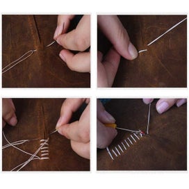 Listing 9 of 15 for Leather Waxed Thread Craft Tools Sewing Jewellery *Over Stocked*