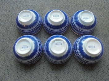 Listing 3 of 4 for Gorgeous porcelain bowls - set of six