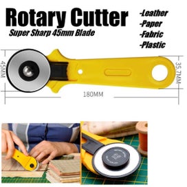 Listing 4 of 14 for Brand New Leather Craft KnifeTools Rotary Cutter Hand Sewing *Sale NOW*