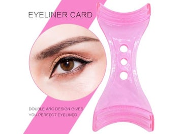 Listing 5 of 10 for Eyeliner Stencil Model Eye Makeup Stencils Template Shaping Tools Eyeliner Card