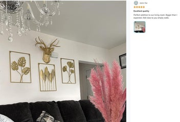 Listing 2 of 20 for Wall Hanging sculpture 3D Metal Art leaves Frames *Local Buy*