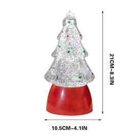 Listing 3 of 3 for Christmas Decorations Christmas Tree Crystal Ball Music Box Christmas Snow Musi