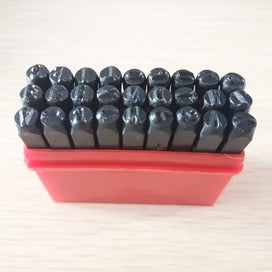 Listing 3 of 3 for 27pcs/set 8mm A-Z 26 Letters Steel Punch Stamp Leather Tool Punching Hand DIY