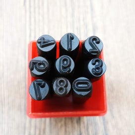 Listing 2 of 3 for 9pcs/set Digital Numbers 0-8 Punch Leather Punching Hand Leather DIY Tool