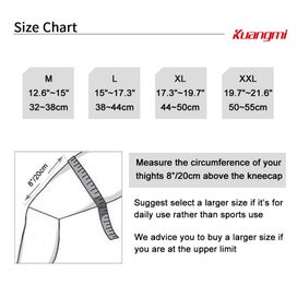 Listing 2 of 2 for 1 pair of bicycle leg cover warm compression leg knee long sleeve protector