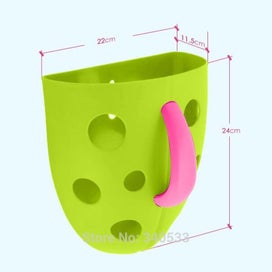 Listing 2 of 3 for 1Pcs Home Laundry basket storage baskets Bath Toy Organizer Scoop Organizer