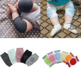 Listing 3 of 3 for 5 Pair baby knee pad kids safety crawling elbow cushion toddlers baby kneecap