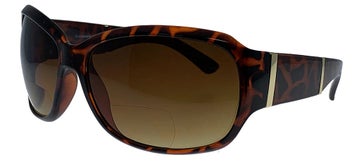 Listing 4 of 5 for Outdoor Bifocal Tortoiseshell / Brown Lens Sun Readers - Assorted OPTICAL Powers