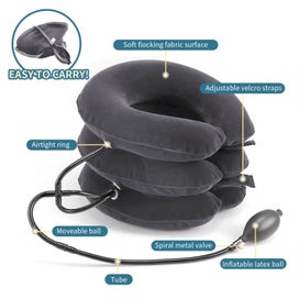 Listing 4 of 5 for Cervical Neck Traction Device, Neck Traction Device for Neck Pain Relief(Gray)