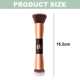 Listing 2 of 5 for Double-headed Makeup Brush Made Of Bionic Fiber Hair Comfortable To Use And Po