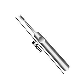 Listing 2 of 5 for 1 Pcs Nail Art Manicure Tool Stainless Steel Cuticle Trimmer Remover Pusher Dea