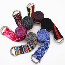 Listing 5 of 5 for Yoga Strap For Stretching -ligament Stretching Belt & Stretch Band With Double