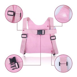 Listing 2 of 5 for Toddler Safety Harness Anti Lost Wrist Link With Pink Butterfly Tapestry Desig