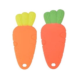 Listing 2 of 3 for 3pcs Baby Silicone Teething Toys Vegetable Design Chewing Biting Toys Infant T